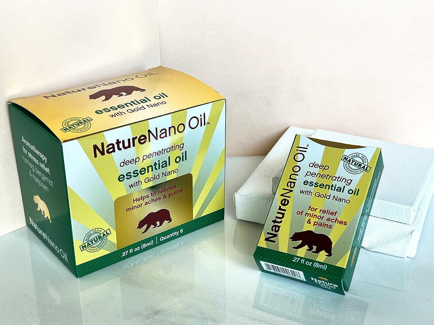 NATURENANO OIL WITH GOLD NANO (BOX)