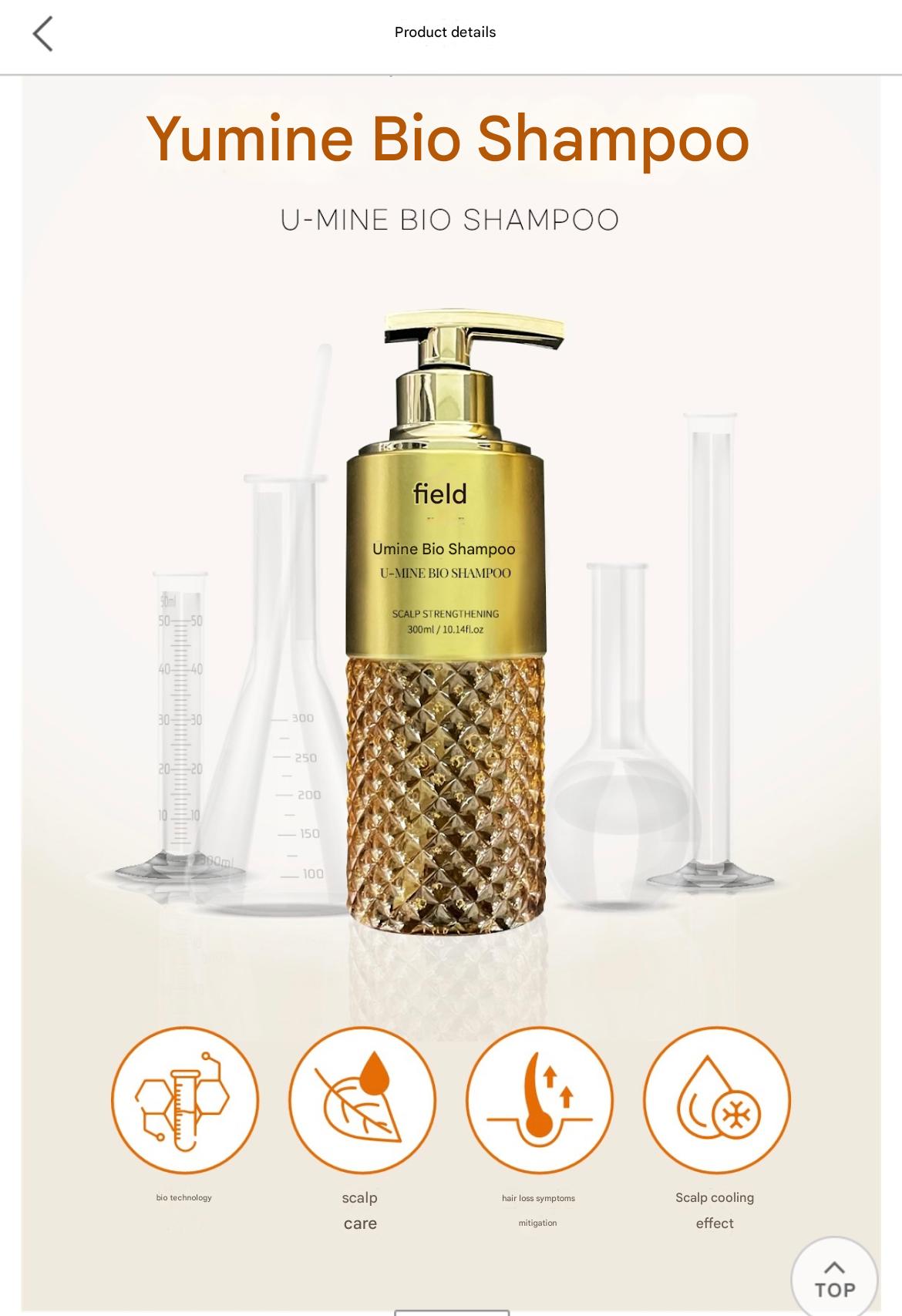 U MINE SHAMPOO ( MADE IN KOREA)