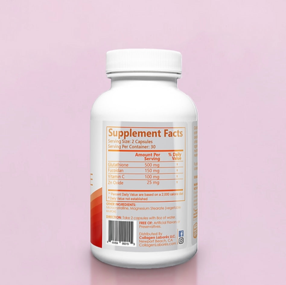 GLUTATHIONE WITH FUCOIDAN AND VITAMIN C