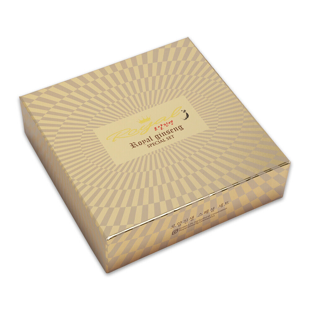 ROYAL GINSENG LUXURY SET ( TONER , LOTION ,ESSENCE, CREAM) MADE IN KOREA