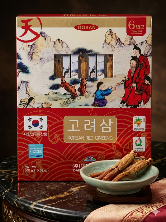 DAESAN RED GINSENG ROOT 300g (Made in Korea)