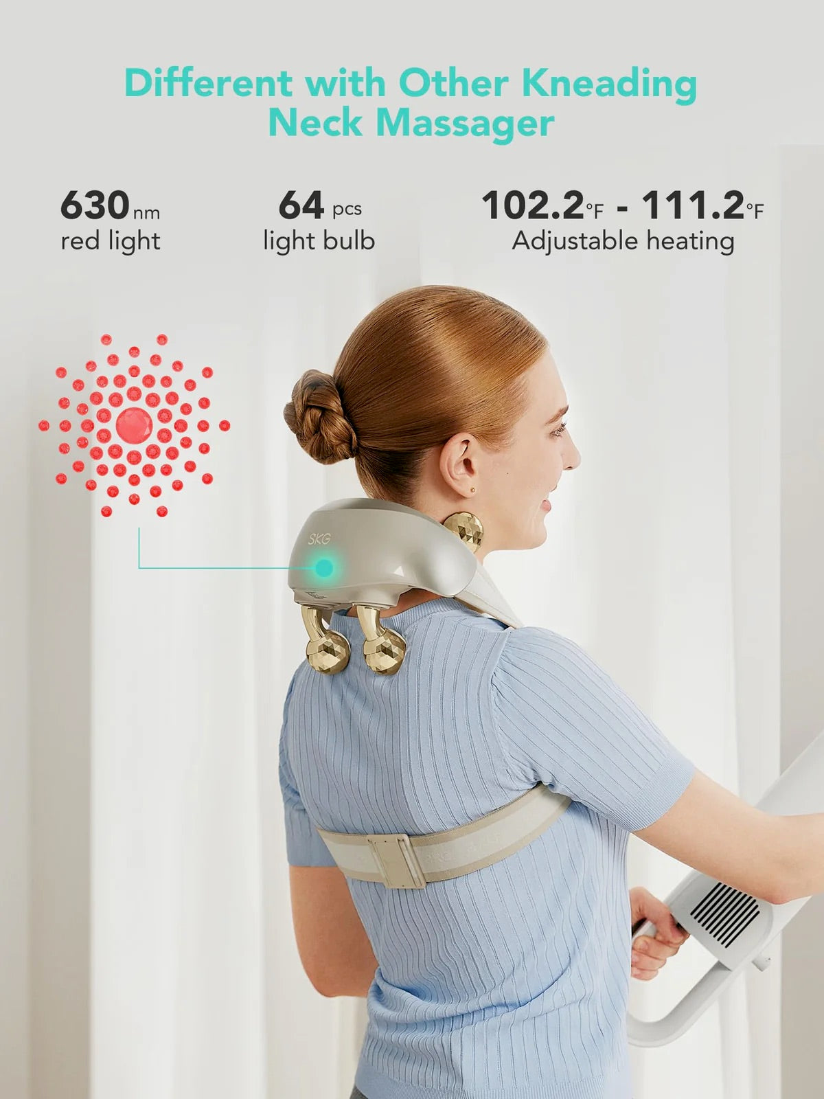 SKG H7 Ultra E Neck and Shoulder Flex Massager