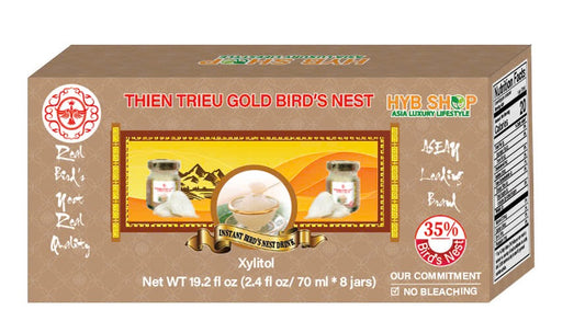 THIEN TRIEU PREMIUM BIRD'S NEST GOLD 35% 8 JARS